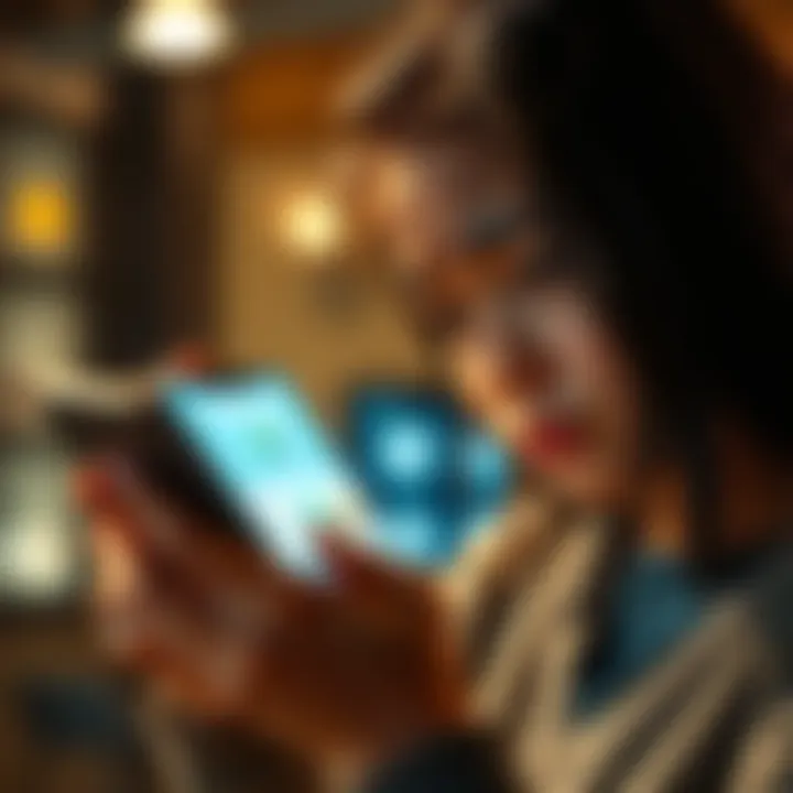 Apps prompting Google Play A frustrated person looking at a phone with Google Play open, showing annoyance at the app behavior