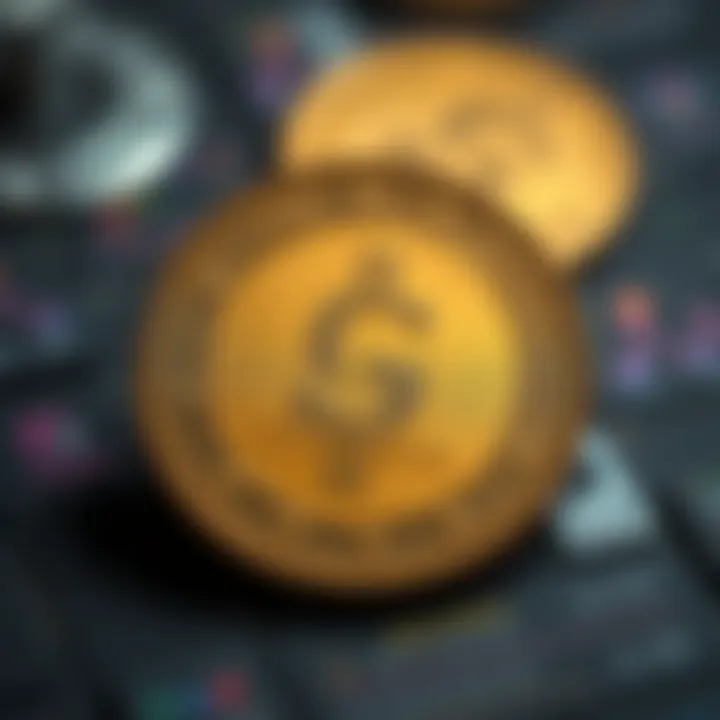 Galerius Coin Display A close-up view of a Galerius coin showcasing its unique design and details.