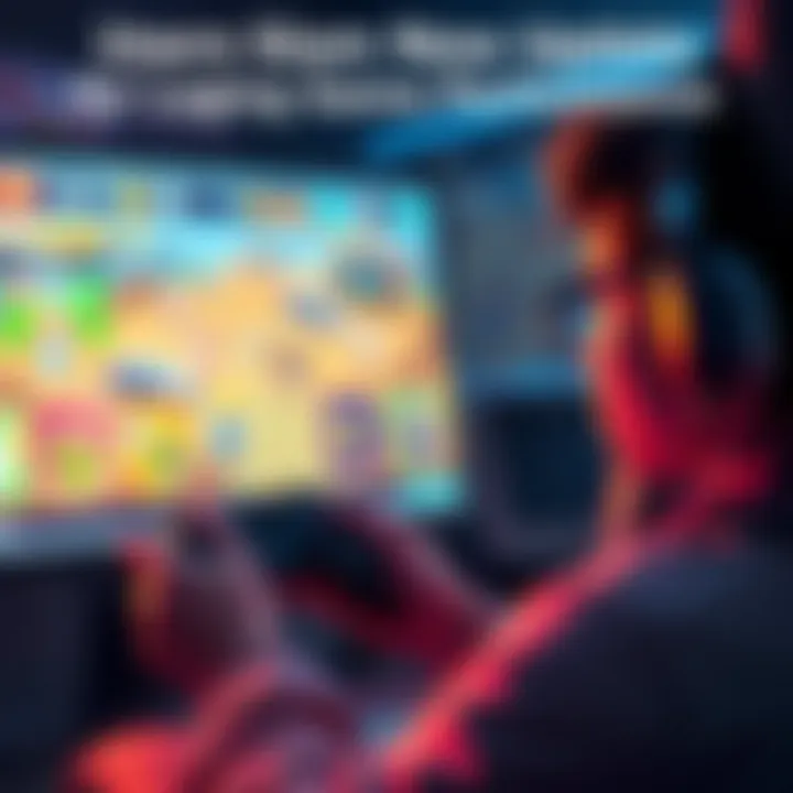 A frustrated player looking at a lagging game screen with unresponsive controls and slow loading ads.