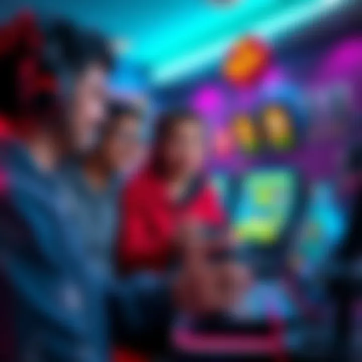 A group of gamers discussing problems with arcade rewards on a gaming forum after downloading new games