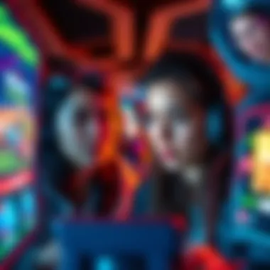 Players looking frustrated with inconsistent ads in a gamified ad program interface