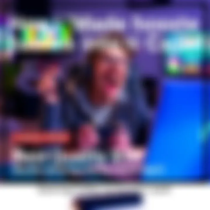 A person playing video games with a gaming controller and a laptop, showing excitement about earning money through gaming.