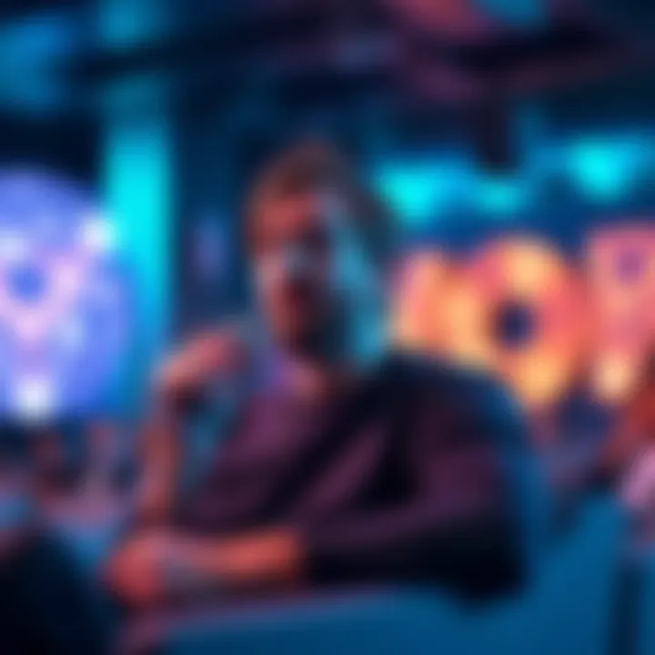 Gavin Wood, co-founder of Ethereum, sharing insights on cryptocurrency trends at a conference