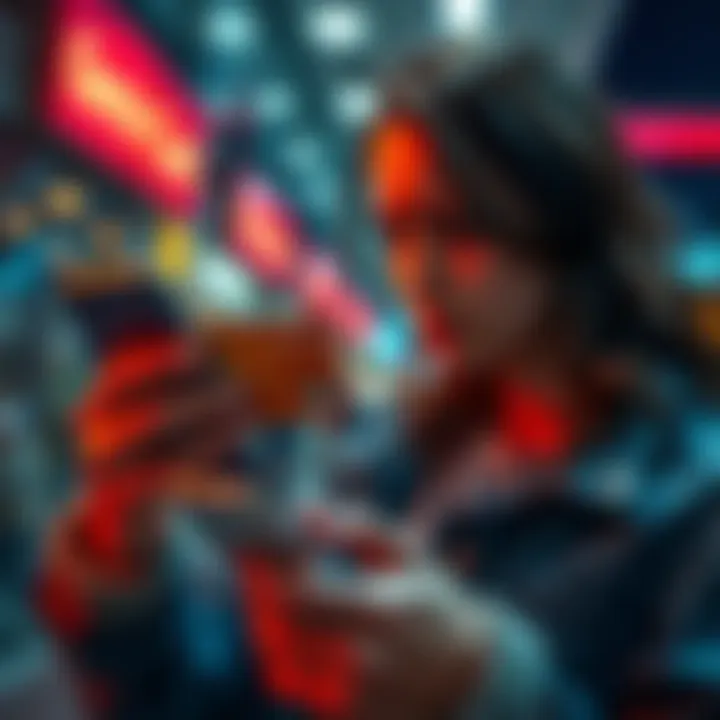 A frustrated person holding a declined Gemini card while looking at their phone, showing transaction failure, reflecting issues faced by many with their cards.