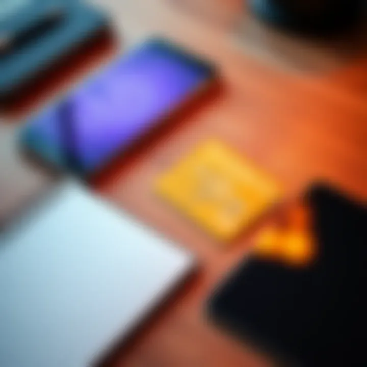 A Gemini credit card lying on a wooden desk next to a smartphone and a notepad, illustrating transaction issues.