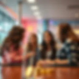 A group of young women talking about their experiences with trusting men in the crypto space, with a focus on memecoins.