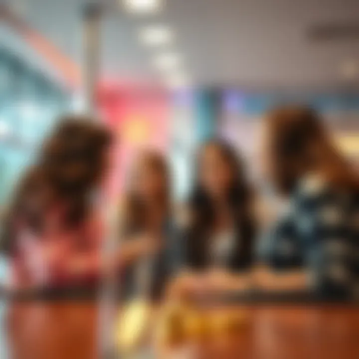 A group of young women talking about their experiences with trusting men in the crypto space, with a focus on memecoins.