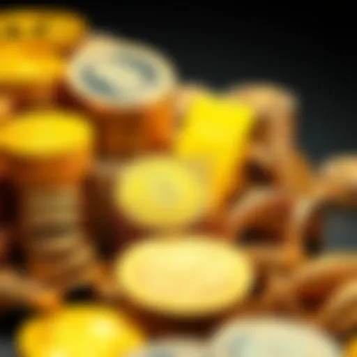A display of premium gold, silver, and platinum coins and bars, showcasing their shine and quality. Ideal for investment and collection.