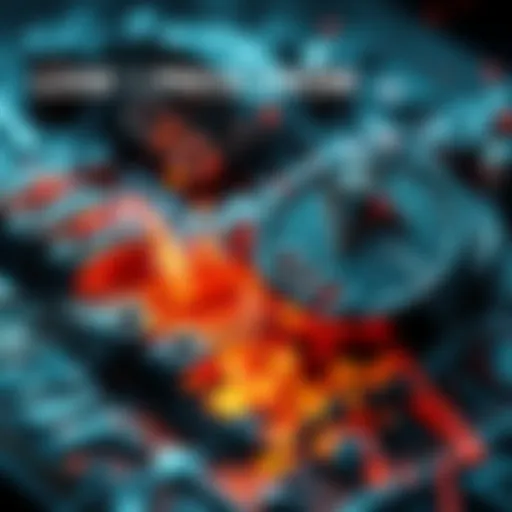 A visual representation of gold and silver losing value, with downward arrows indicating a market decline, highlighting the impact on the financial world.