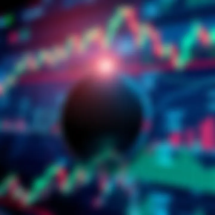 Grayscale logo with XRP symbol, showing the importance of XRP in global payments along with a backdrop of financial graphs