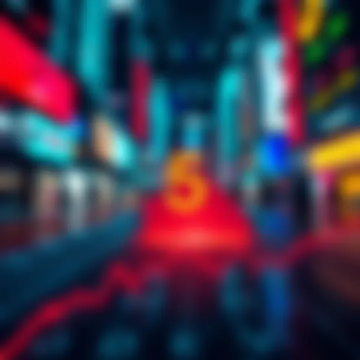 Graphic showing the Greed and Fear Index at an extreme low of 5, indicating market fear amongst investors.