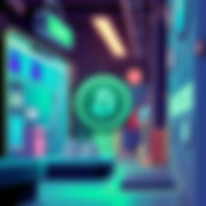 Illustration showing the Green Satoshi Token being used for repairs and upgrades in an app, emphasizing its utility in the ecosystem.