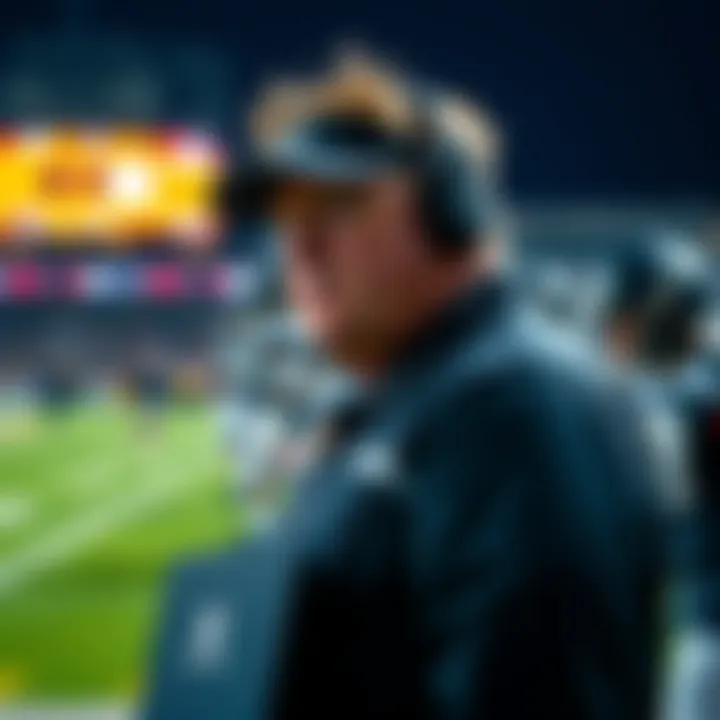 Gus Gould on the sidelines coaching a sports team, showcasing his leadership and passion for athletics.