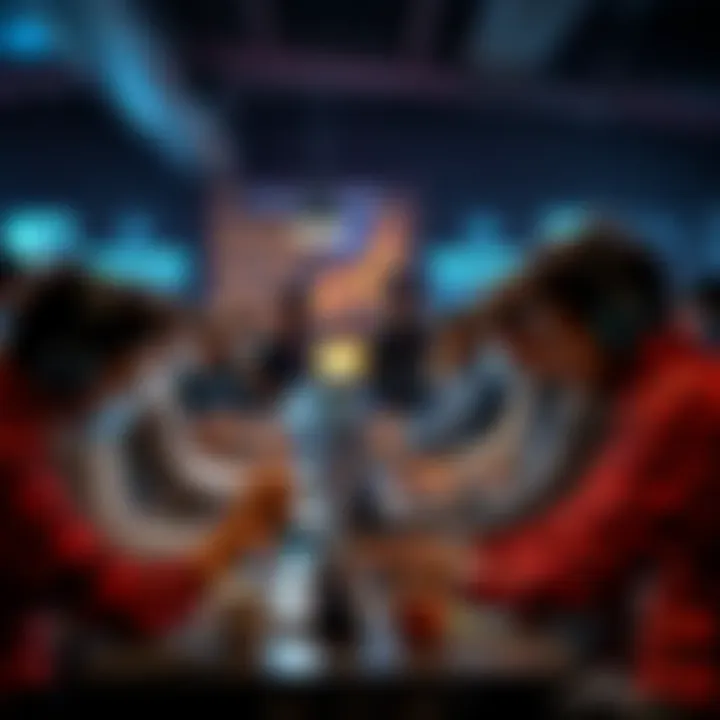 Participants collaborating on laptops during an offline hackathon in Delhi