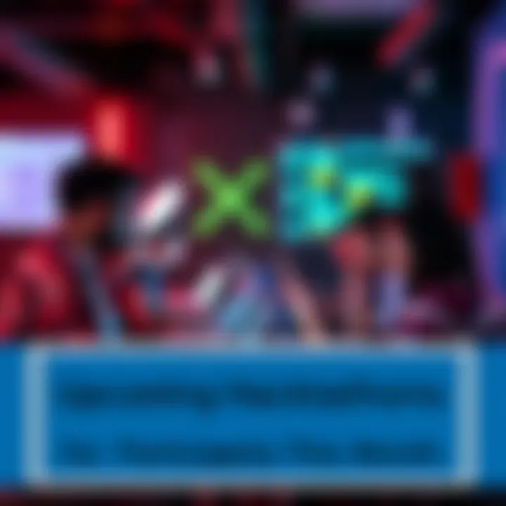 A group of individuals collaborating on laptops during a hackathon event, brainstorming ideas and coding together.