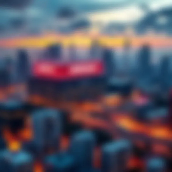 Representation of Hanwha's $13 million investment in the US blockchain firm Kresus, highlighting growth in the crypto sector.