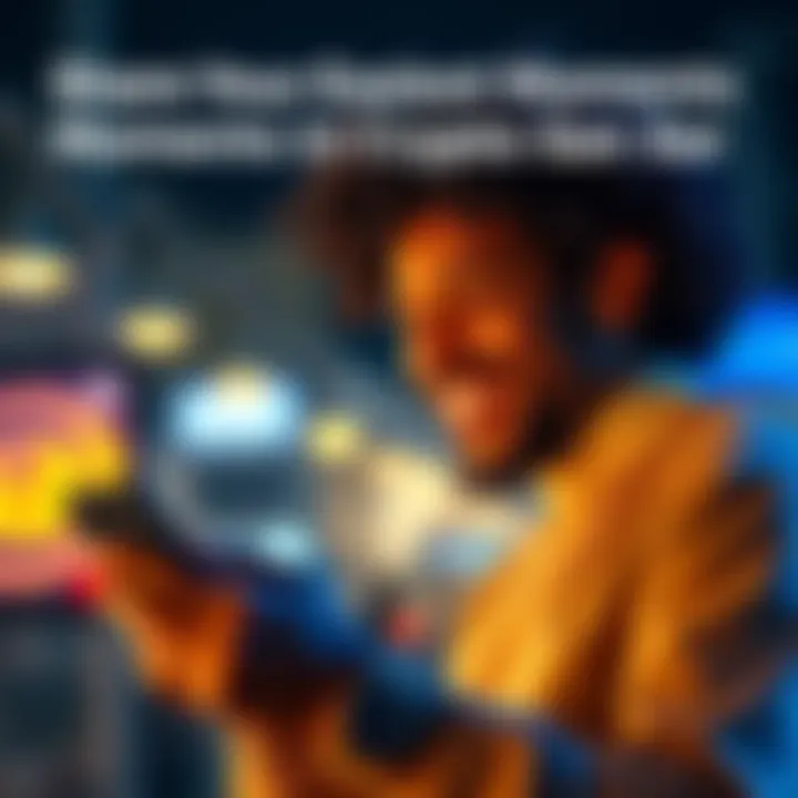 A person smiling while using a smartphone to make an easy cryptocurrency transaction