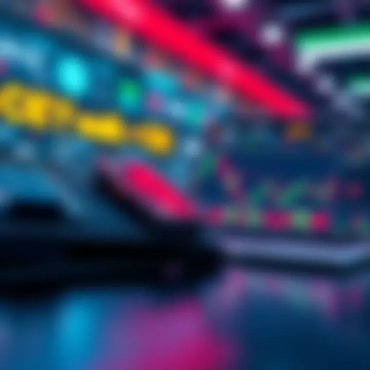 Visual comparison of a hardware wallet and a centralized exchange interface showing cryptocurrency trading