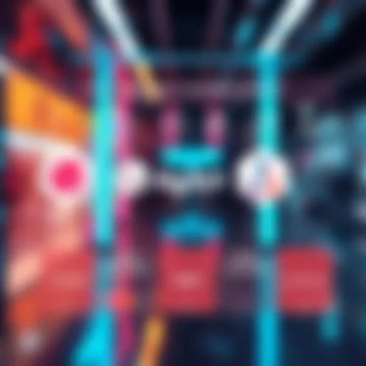 A graphic showing logos of HBAR partnerships with indicators of performance, highlighting key collaborations like Avery Dennison and LG Art Lab