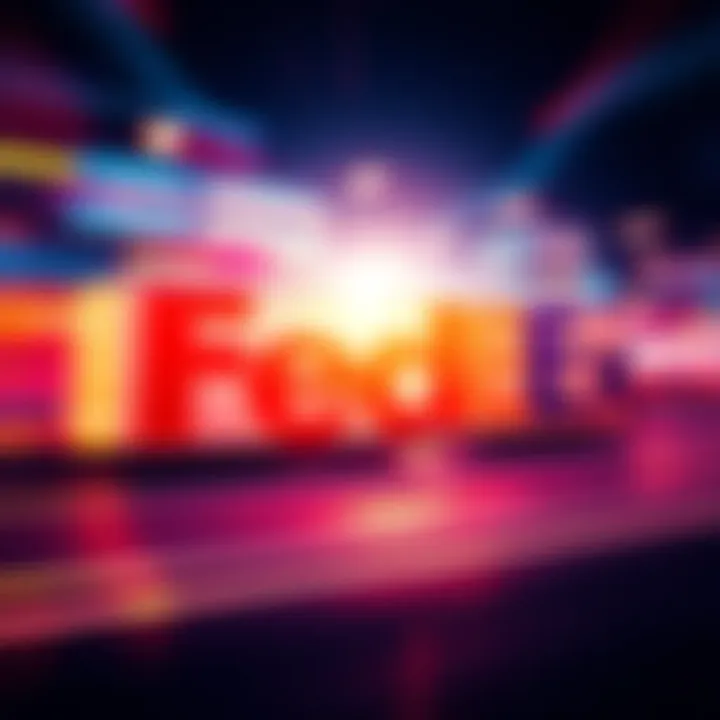 Hedera logo alongside the FedEx logo, symbolizing their partnership for logistics technology