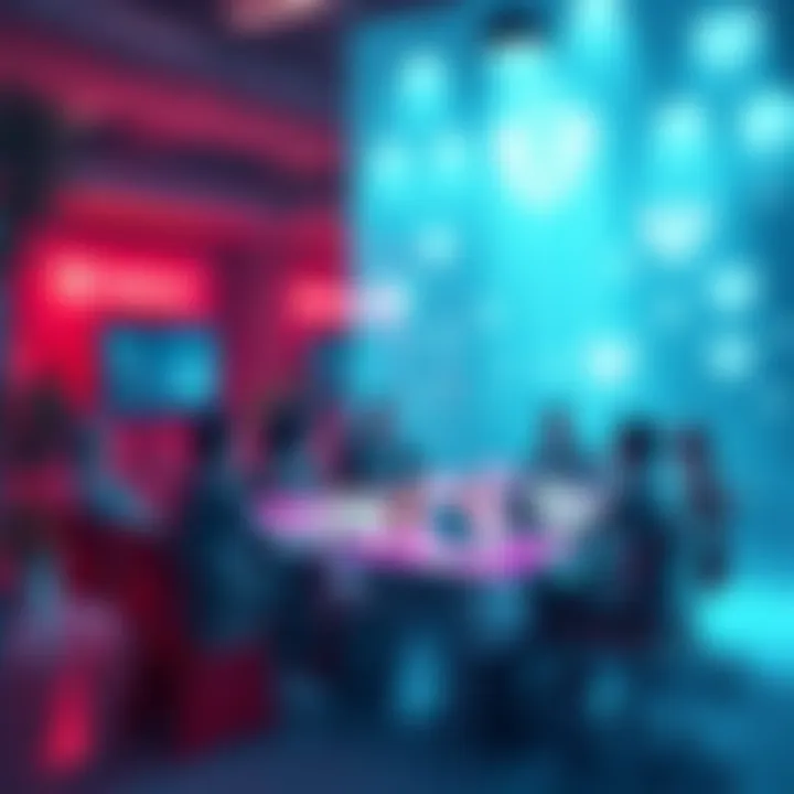 Graphic showing a digital meeting with developers and Hotspot owners discussing updates about Helium