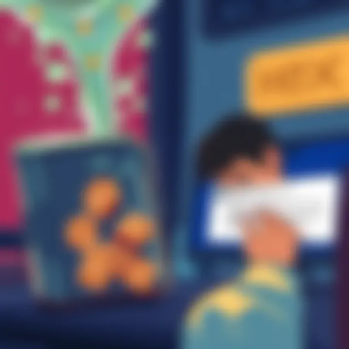 An illustration showing a digital wallet with liquid HEX tokens and a frustrated person looking at a computer screen displaying errors about token transfer issues on Pulsechain.