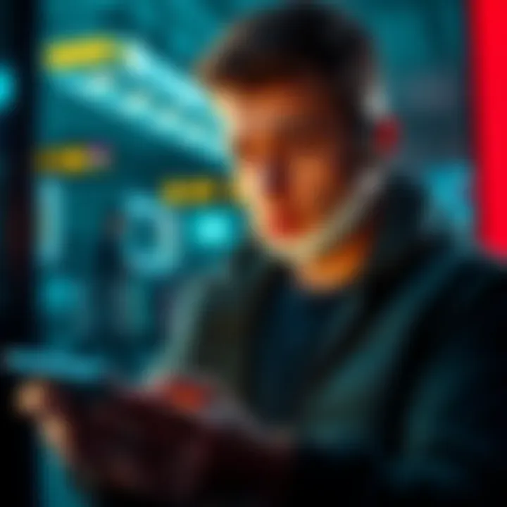 A person looking concerned while reviewing cryptocurrency transaction fees on a digital device, highlighting the issue of hidden charges.