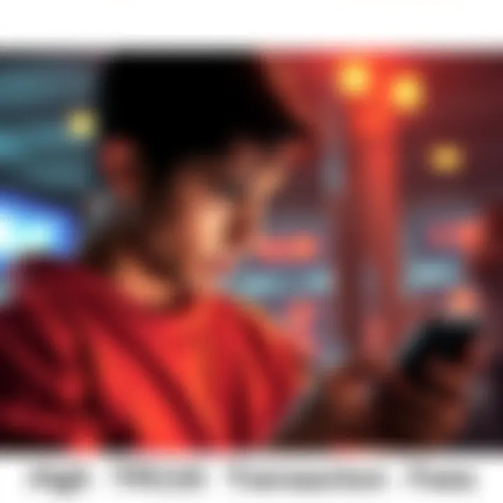 A frustrated person looking at their device with high transaction fees displayed on the screen while contemplating TRC20 transfers