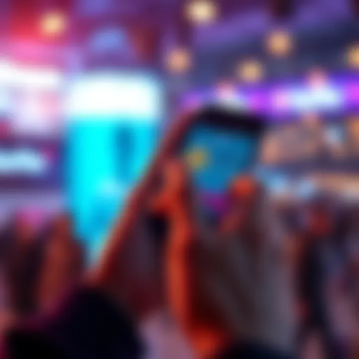 A person holding a smartphone displaying a Bitcoin wallet app, showcasing the convenience of holding Bitcoin on an exchange.