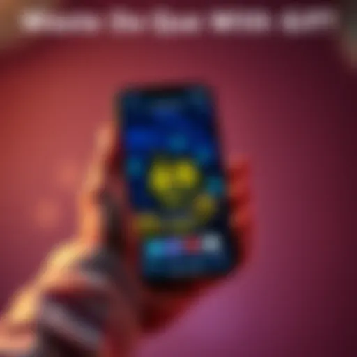 Holding cryptocurrency A person holding a smartphone displaying crypto wallet with Solana coins