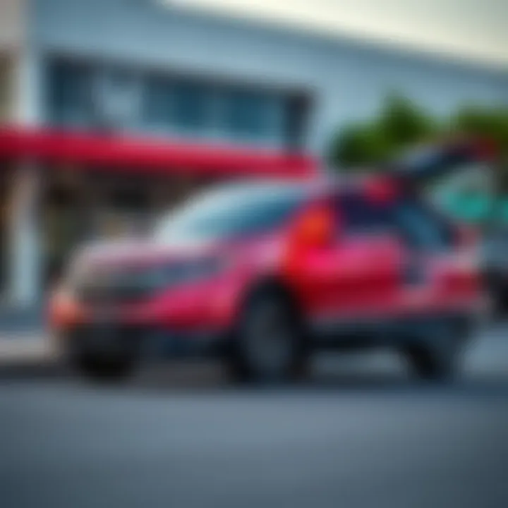 A Honda certified used CRV parked outside a dealership, showcasing its clean exterior and reliable design.