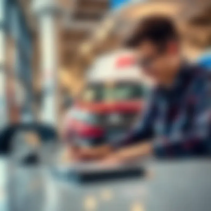A happy person signing paperwork to buy a new Honda CR-V at a dealership with a set price