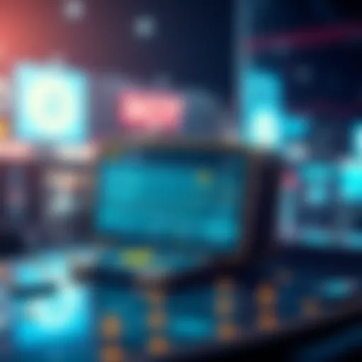 A visual representation of HOT Wallet with a user interface showcasing active users and NEAR protocol connectivity