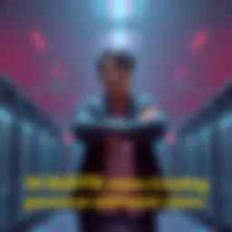 A person standing confidently with arms crossed, expressing concern about Hedera's governance and network revenue.