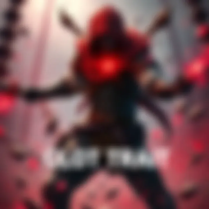 A Hunter character in a battle stance using the Clot Trait, showing a visual effect that stops bleed damage behind them