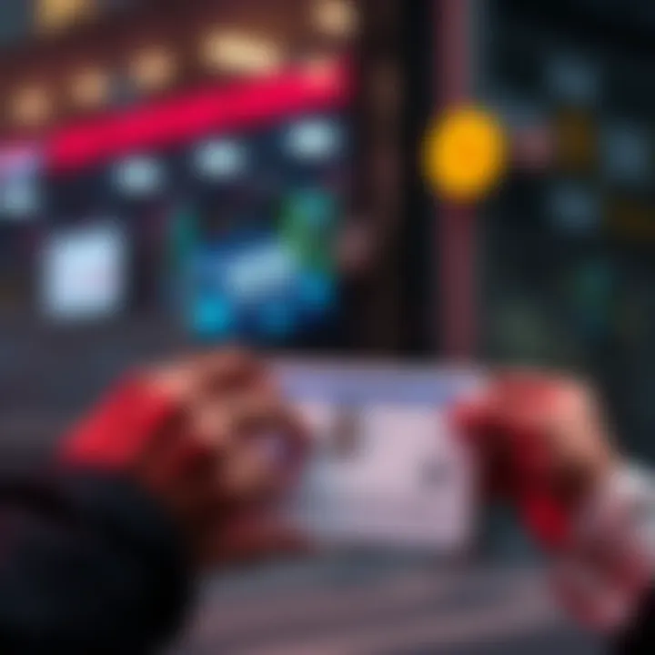A person providing identification documents to verify identity for cryptocurrency purchases