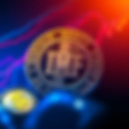 Graphic showing the IMF logo with stablecoins and US Dollar symbols, representing the endorsement of stablecoins as financial assets.