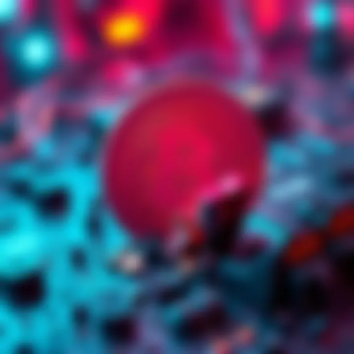 Impact of greed on Solana A visual representation of greed affecting the blockchain industry, featuring an image of a crumbling digital coin with a backdrop of technology elements.