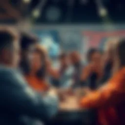 A group of diverse people discussing the significance of twenty dollars in their daily lives and budgets.
