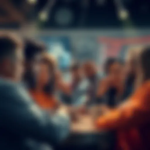 A group of diverse people discussing the significance of twenty dollars in their daily lives and budgets.