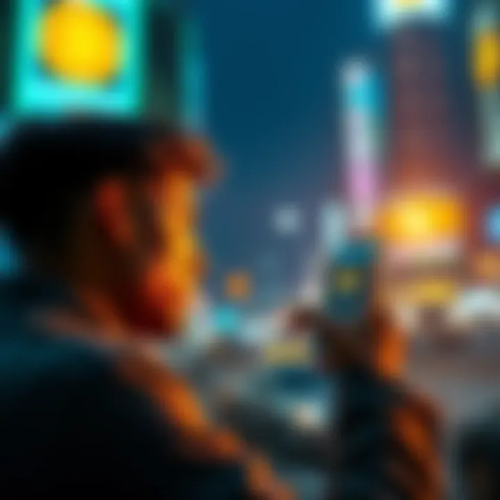 Increasing Phantom Fees A frustrated person looking at their phone displaying high fees on the Phantom wallet for Solana transactions