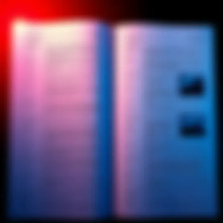 A visual representation of a sequential layout alternating between two and one item sections for an index page.