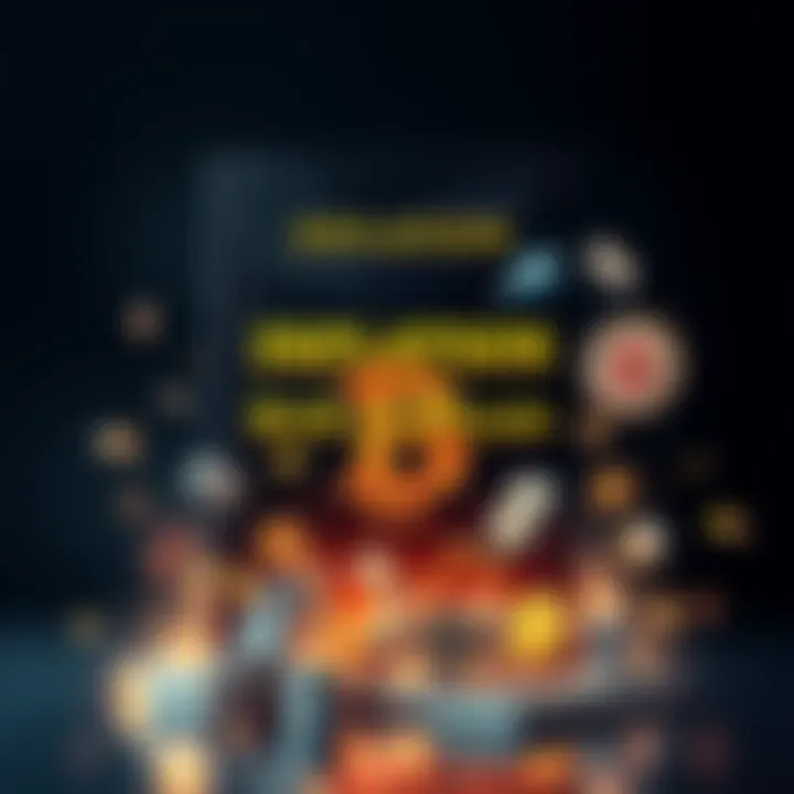 Cover of the book 'Inflation. Birth of Bitcoin' featuring bold lettering and imagery related to finance and cryptocurrency