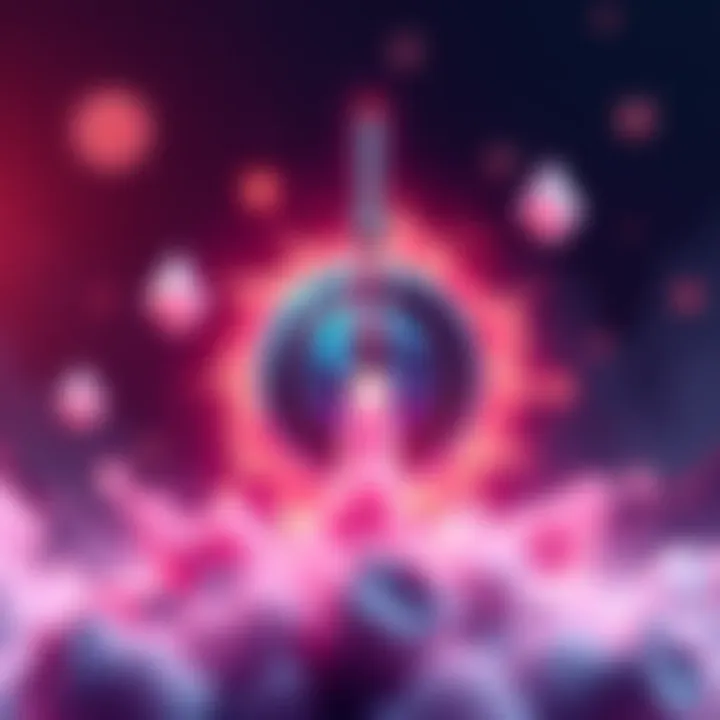 Graphic showing Injective USDC logo with symbols of opportunity and investment in the Cosmos ecosystem