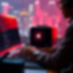 A person using a computer to install applications on a Ledger Nano device without the Live Wallet app.