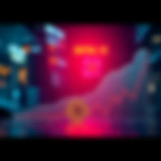 Graph showing rising institutional interest in Bitcoin investment