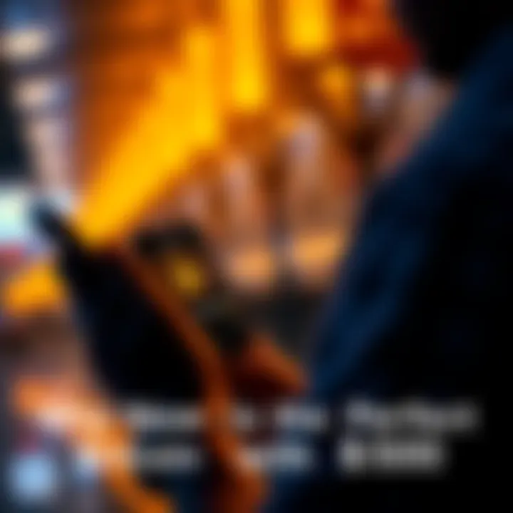 A person holding a smartphone showing Bitcoin prices while contemplating an investment of $500