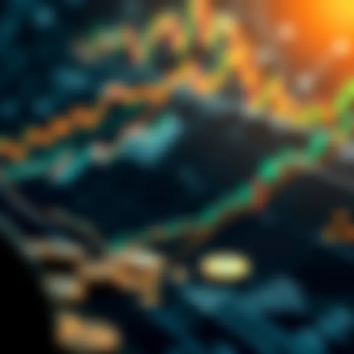 A visual representation of altcoins showing resilience, with upward trends and charts indicating investment opportunities in cryptocurrency.