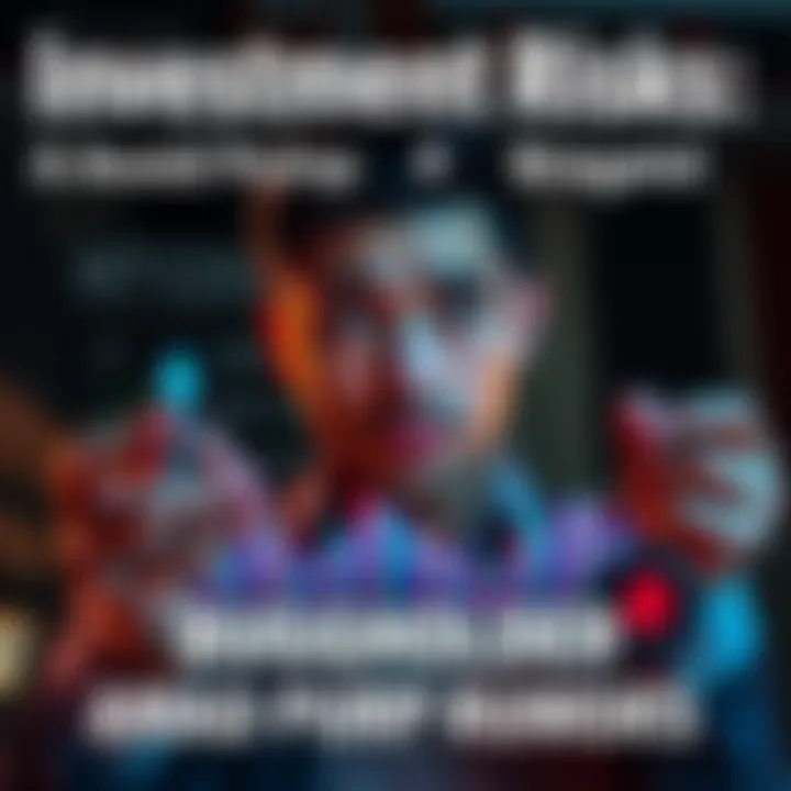 A person looking worried while holding a financial chart with upward trends and downward arrows, symbolizing market volatility.