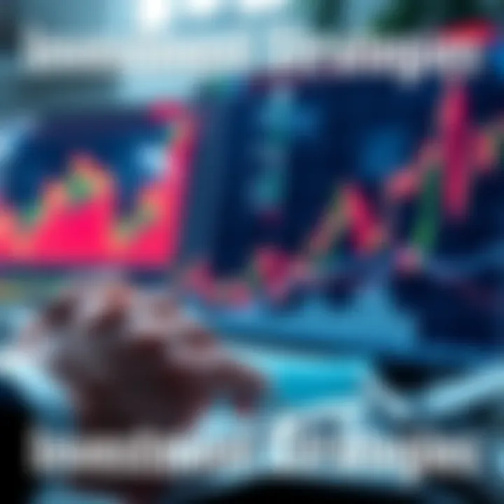A person analyzing market graphs with a calculator, symbolizing investment timing and strategies.